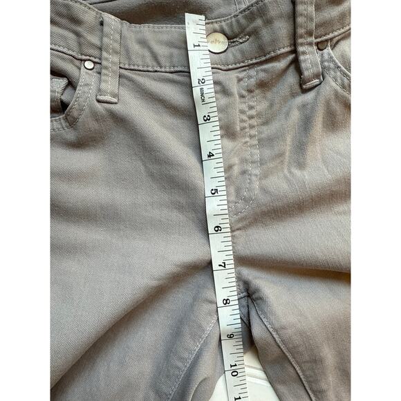 Velvet by Graham & Spencer Gray Skinny Jean with Distressed Hem Size 27 - Picture 7 of 9